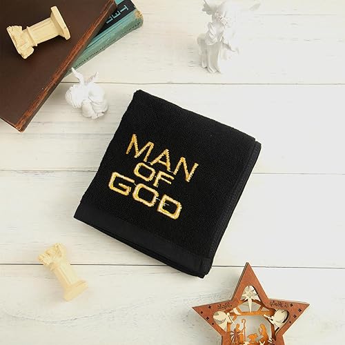 Miniatura 4 de Buryeah 2 toallas de pastor para hombres, toalla de mano para pastor, toallas de mano para clero, toalla de mano bordada para regalo de pastor padre