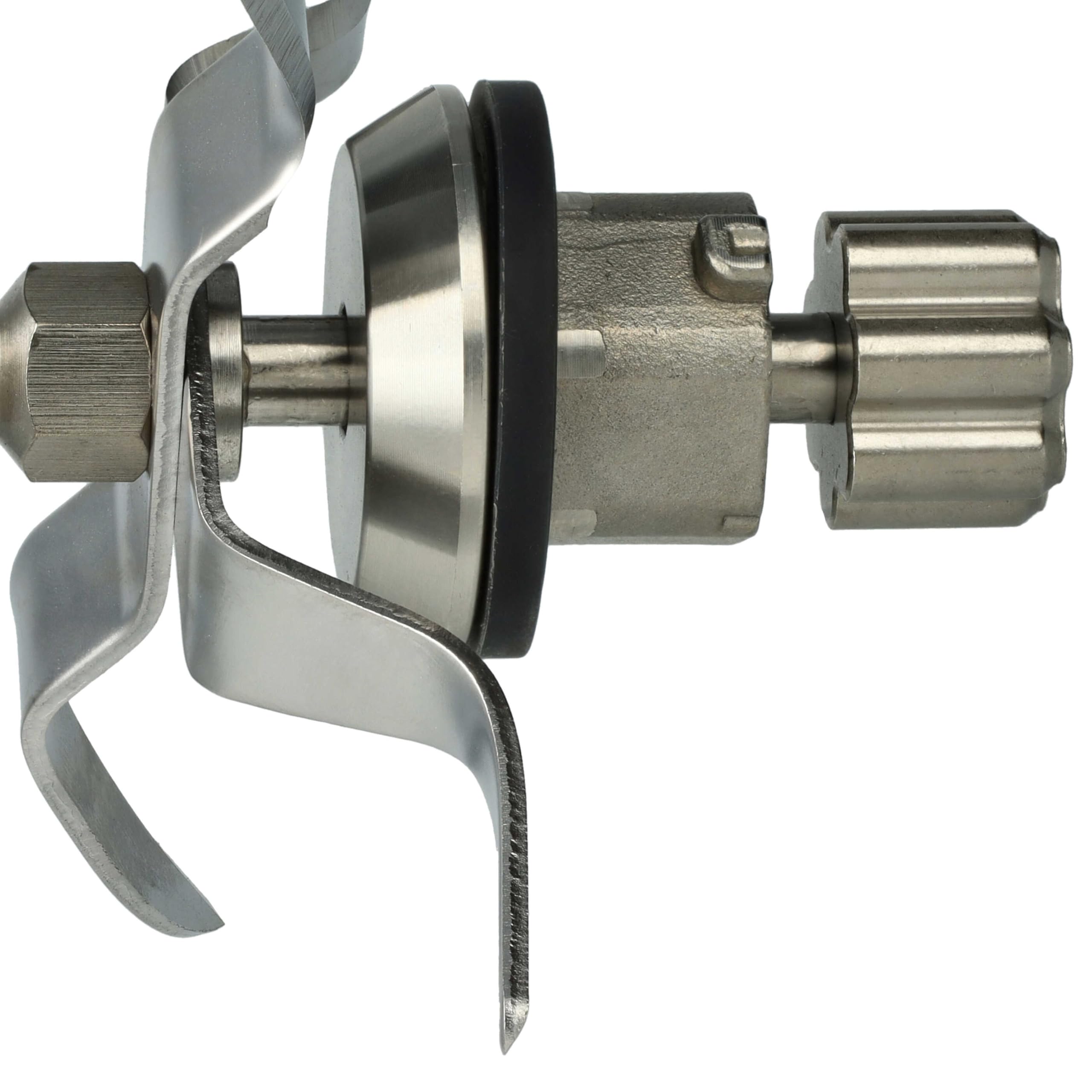 vhbw gruppo lame compatibile con Silvercrest SKMK1200C3, 389505, SKMK1100A1 robot da cucina - Con 4 lame in acciaio inox
