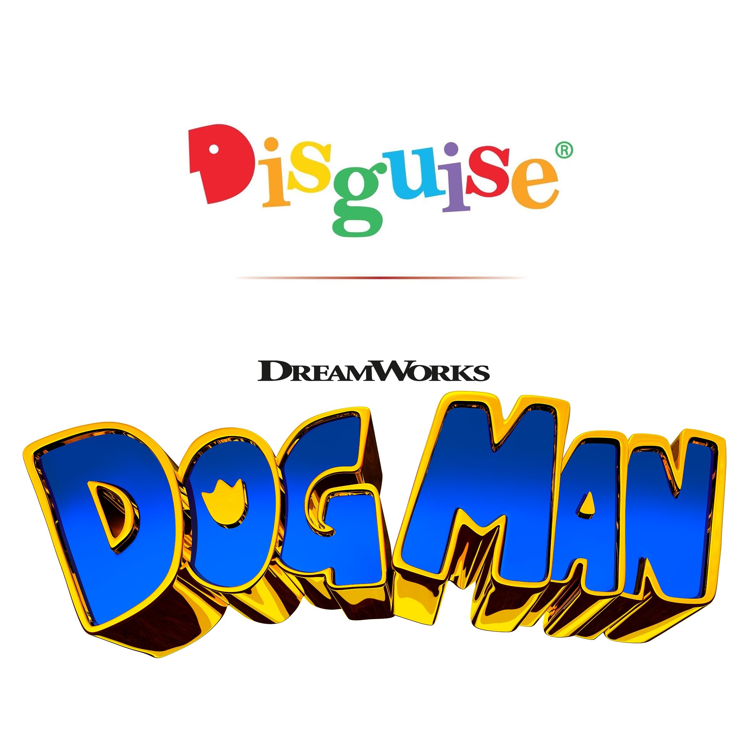 Disguise Costume da uomo per bambini, costume ufficiale del film Dog Man, con cappello e orecchie