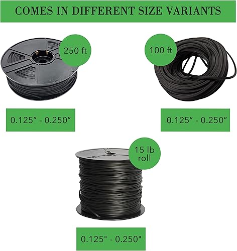 Miniatura 8 de Fine Product Retenedor de pantalla de 0.125 '' negro (rollo de 0.125 pulgadas x 250 pies)