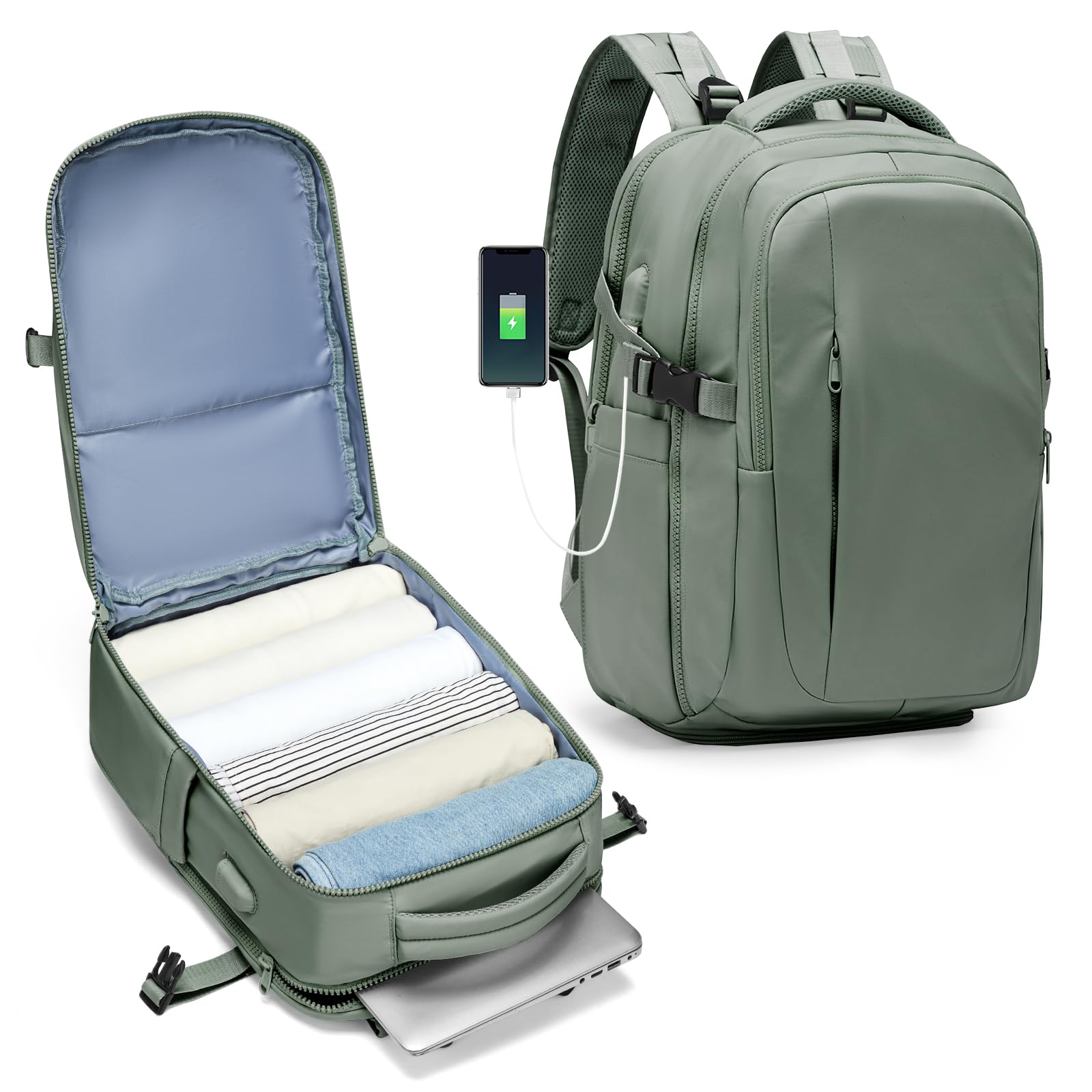 Bagaglio Da Cabina Per Ryanair 40x20x25 Zaino Bagaglio A Mano 20 Litri Borsa A Cabina Sotto