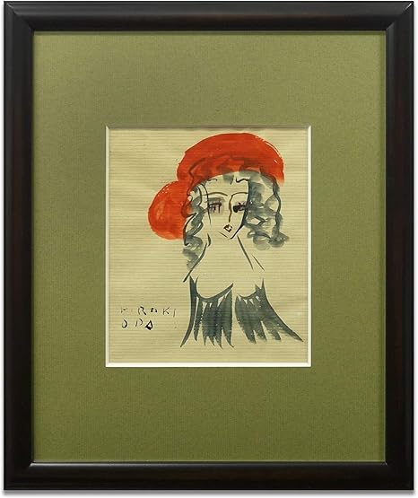 織田廣喜　油絵　4号 織田広喜 油彩 「少女」 織田広喜「少女」油彩4号