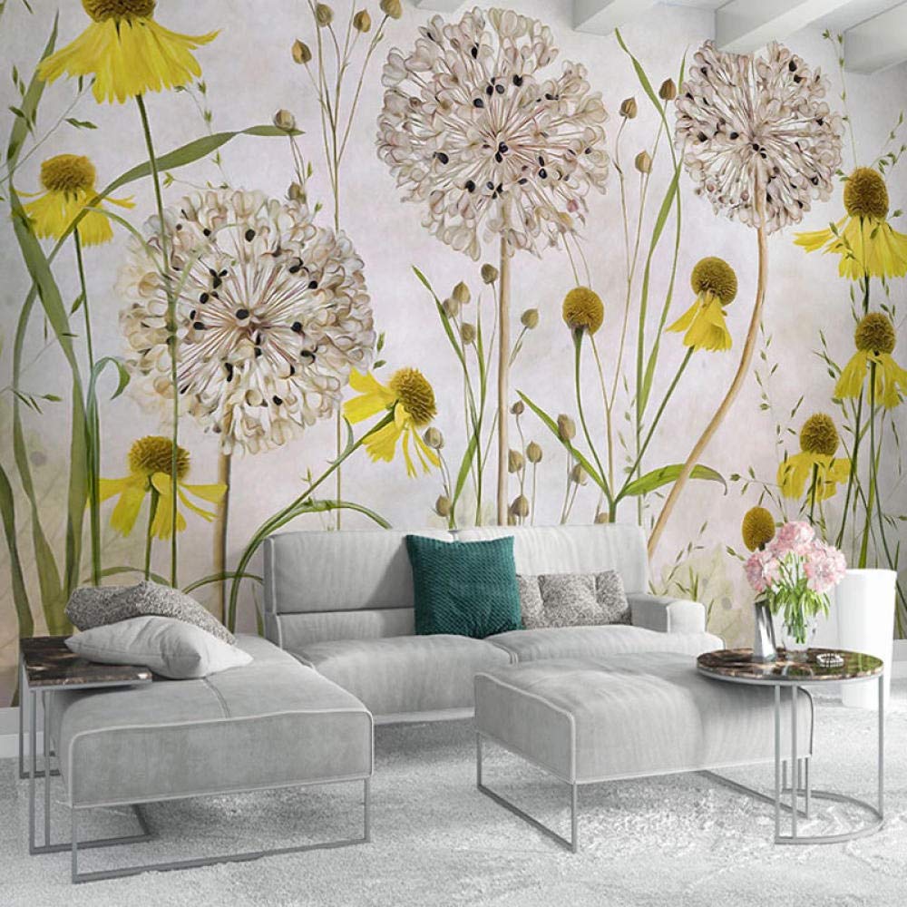 Papier peint autocollant floral adhésif
