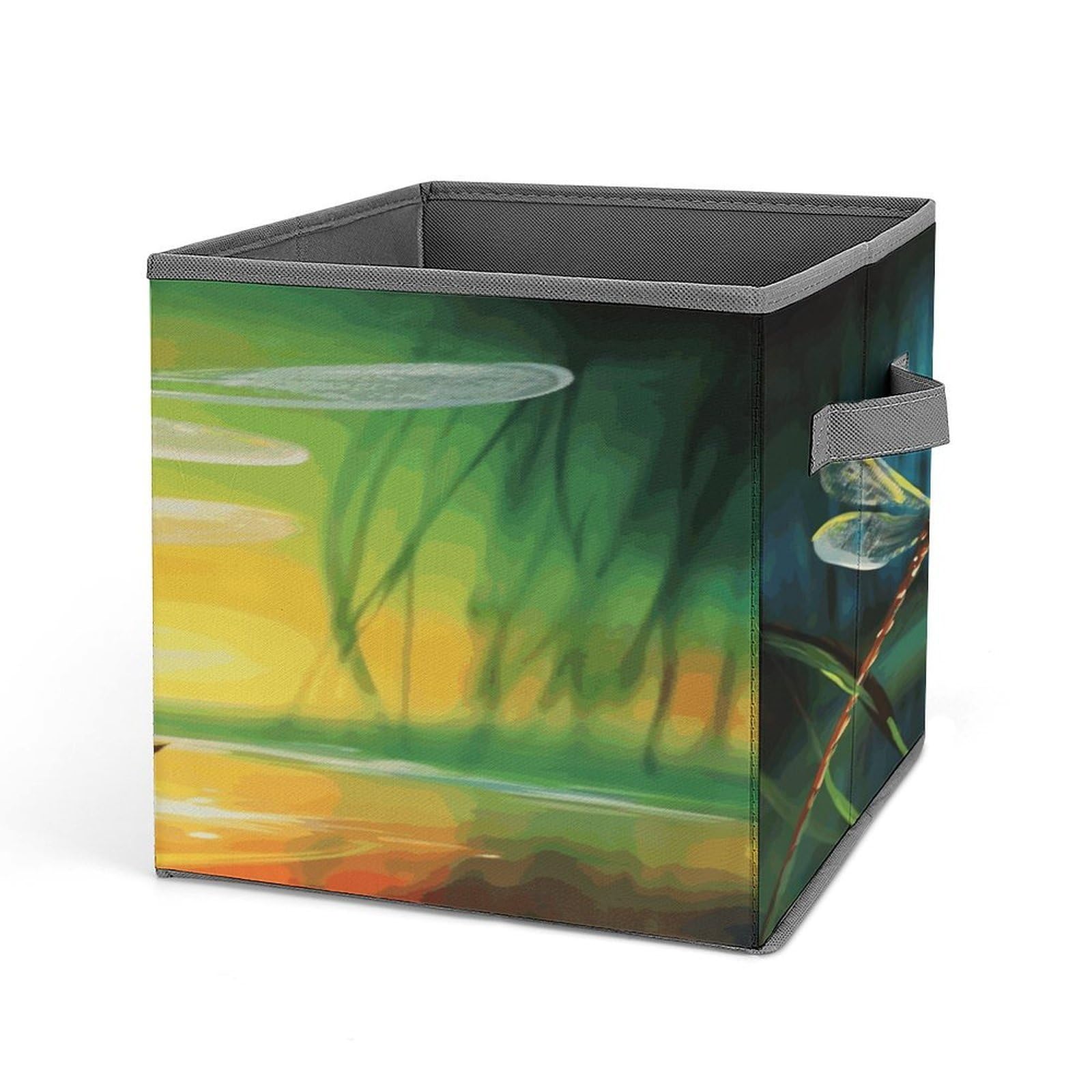 Fekiloot Style Dancing With Dragonflies Storage Bins Storage Baskets