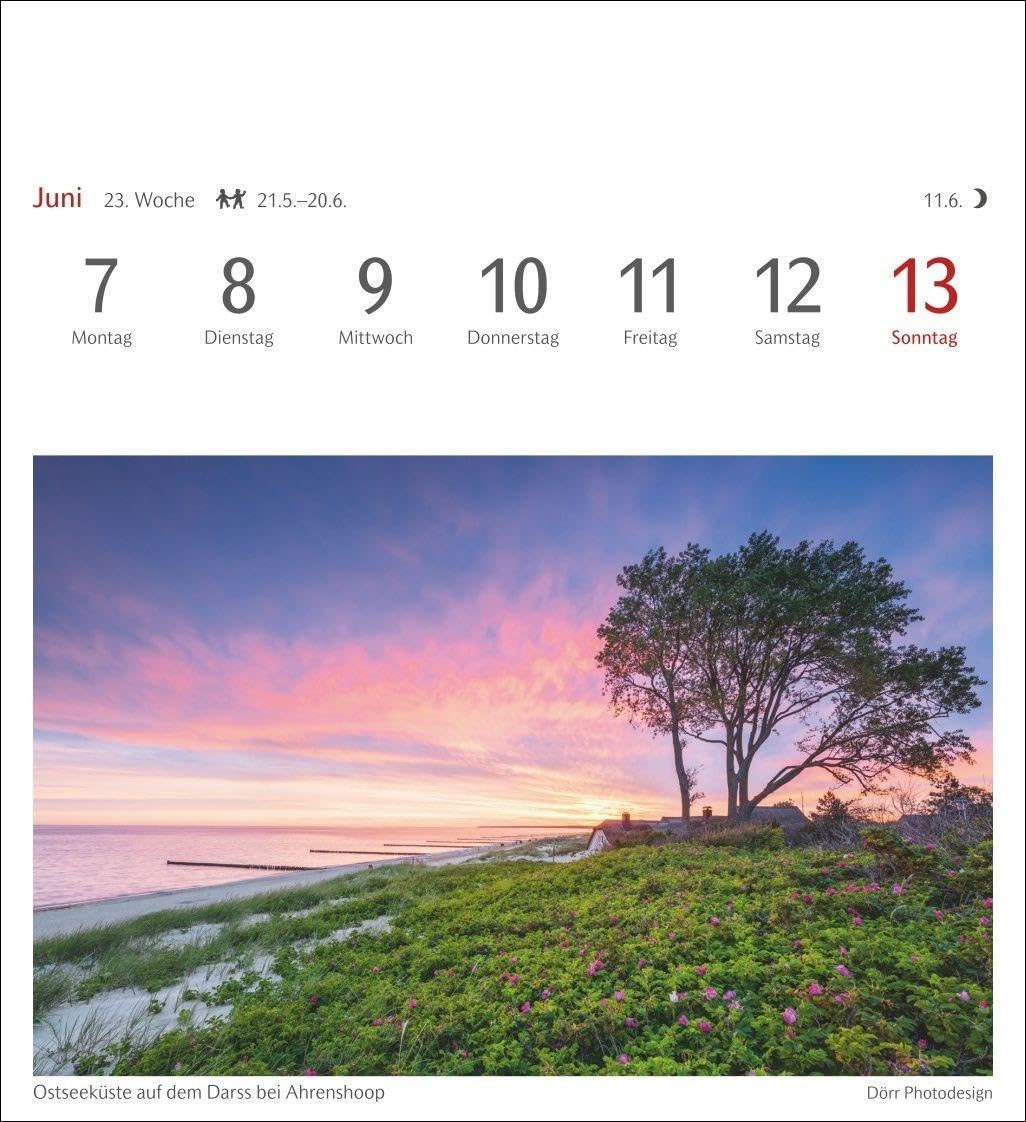 Lichtblicke Postkartenkalender 2027 - Wochenkalender mit 53 Postkarten: Kalender zum Aufstellen oder Aufhängen. Postkarten-Tischkalender 2027 mit stimmungsvollen Motiven und Naturaufnahmen