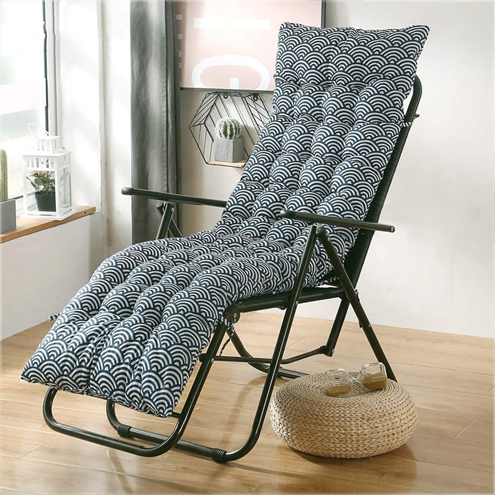 Coussin de chaise longue jardin dossier haut matelas de sol solaire extérieur 122cm