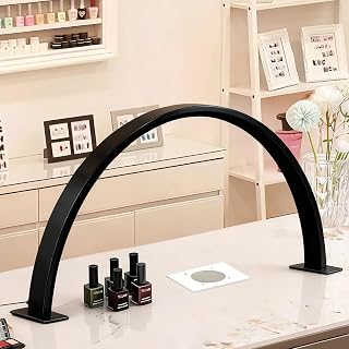 LED Desk Lamp, Desk Lamps for Home Office, Touch Control Desk Light with 3 Lighting Modes & 10 Brightness Level, Office Light Reading Lamp for Nail, Tattoo, Task, Crafting - Black