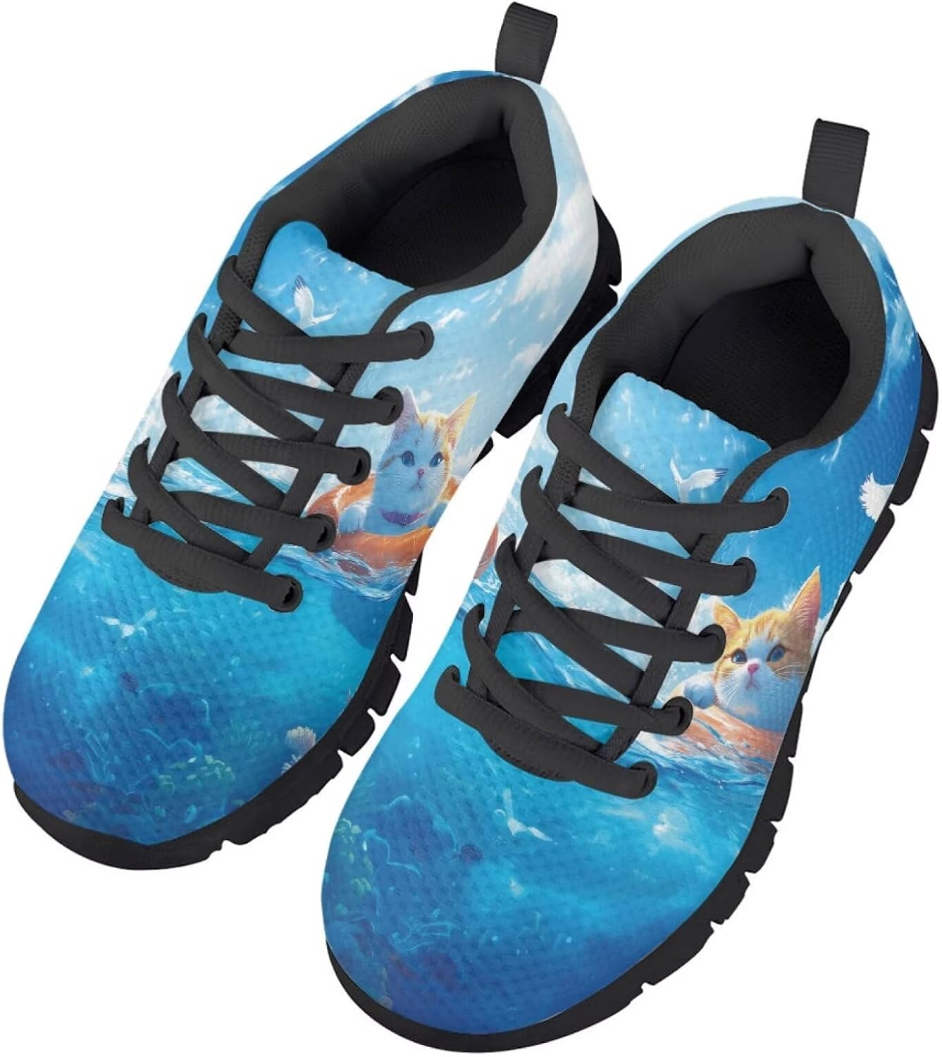 Kids Sneakers for Boys Girls Manatee Shoe Causal Running Tennis Shoes Non-Slip Hiking Athletic Shoes Lightweight