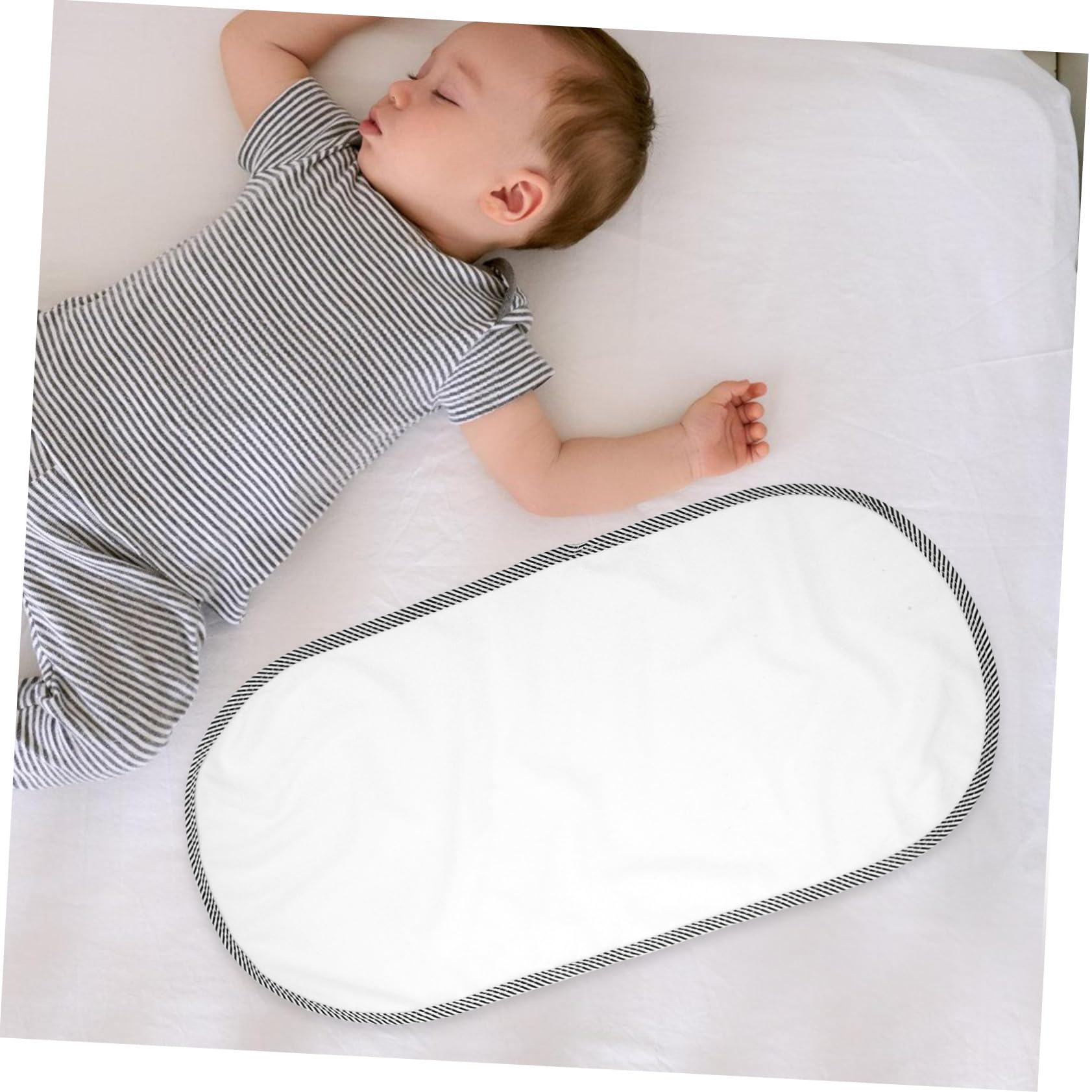 BESPORTBLE 6pezzi Fasciatoio Portatile Per Fasciatoio Lavabile Pieghevile Per Piccoli Tappetino Per Cambio Pannolini