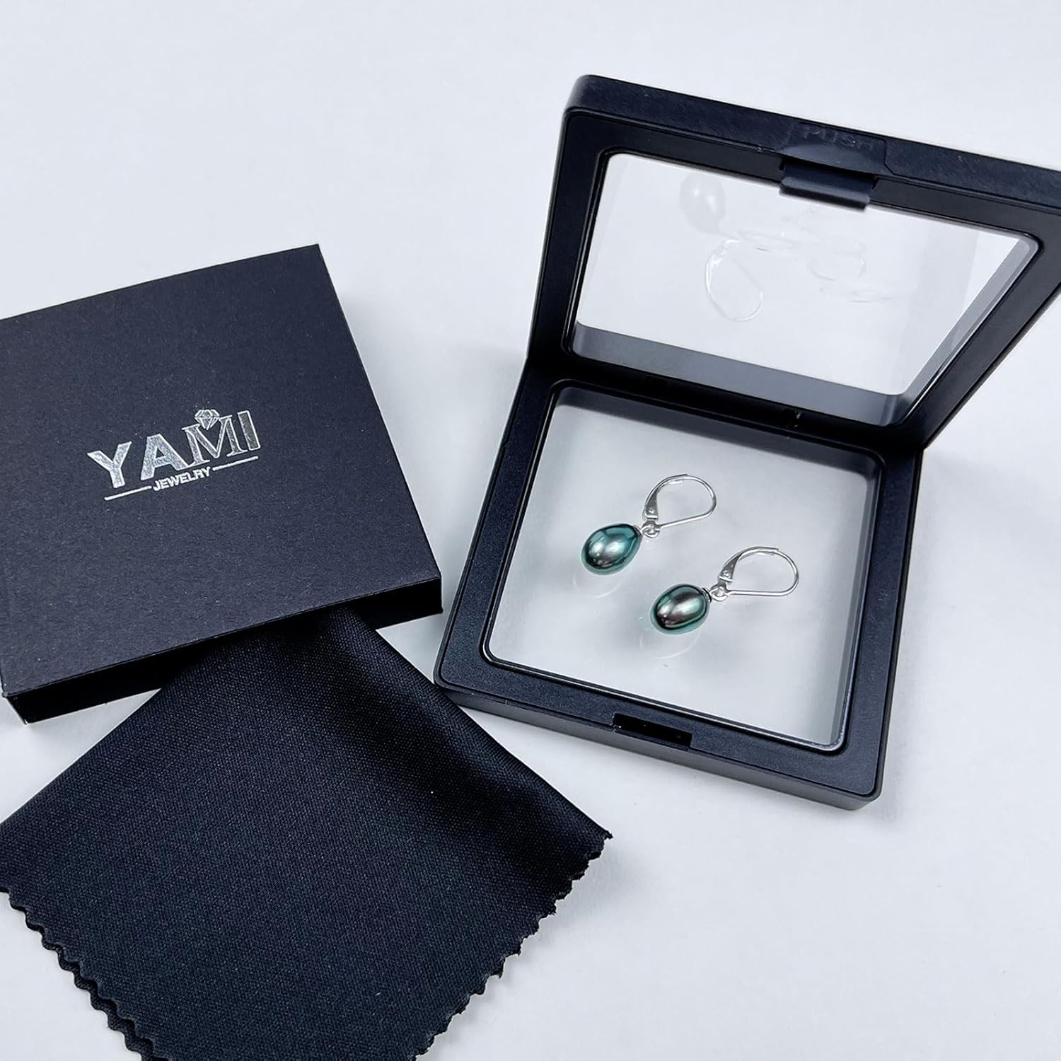 YAMI Pearl Drop & Dangle Earrings for Women, Freshwater/Saltwater Cultured Pearl in 925 Sterling Silver, Hypoallergenic Earrings for Sensitive Ears, Jewelry Gifts for Her, Every Day Wear Earrings