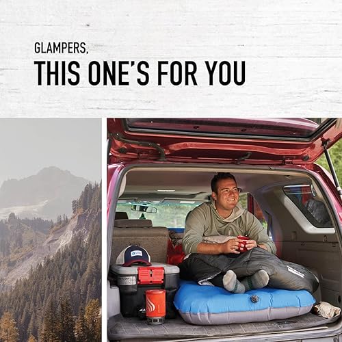 Miniatura 8 de Sierra Designs Frontcountry Bed 20 Saco de dormir sintético sin cremallera de 20 grados para automóvil, campamento, festivales y más. Disponible