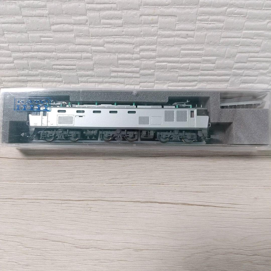 【新品】KATO 3065-5 EF510 JR貨物色(銀) EF510-500 銀釜 入線です。KATO 3065-5 鉄は熱いうちに報告