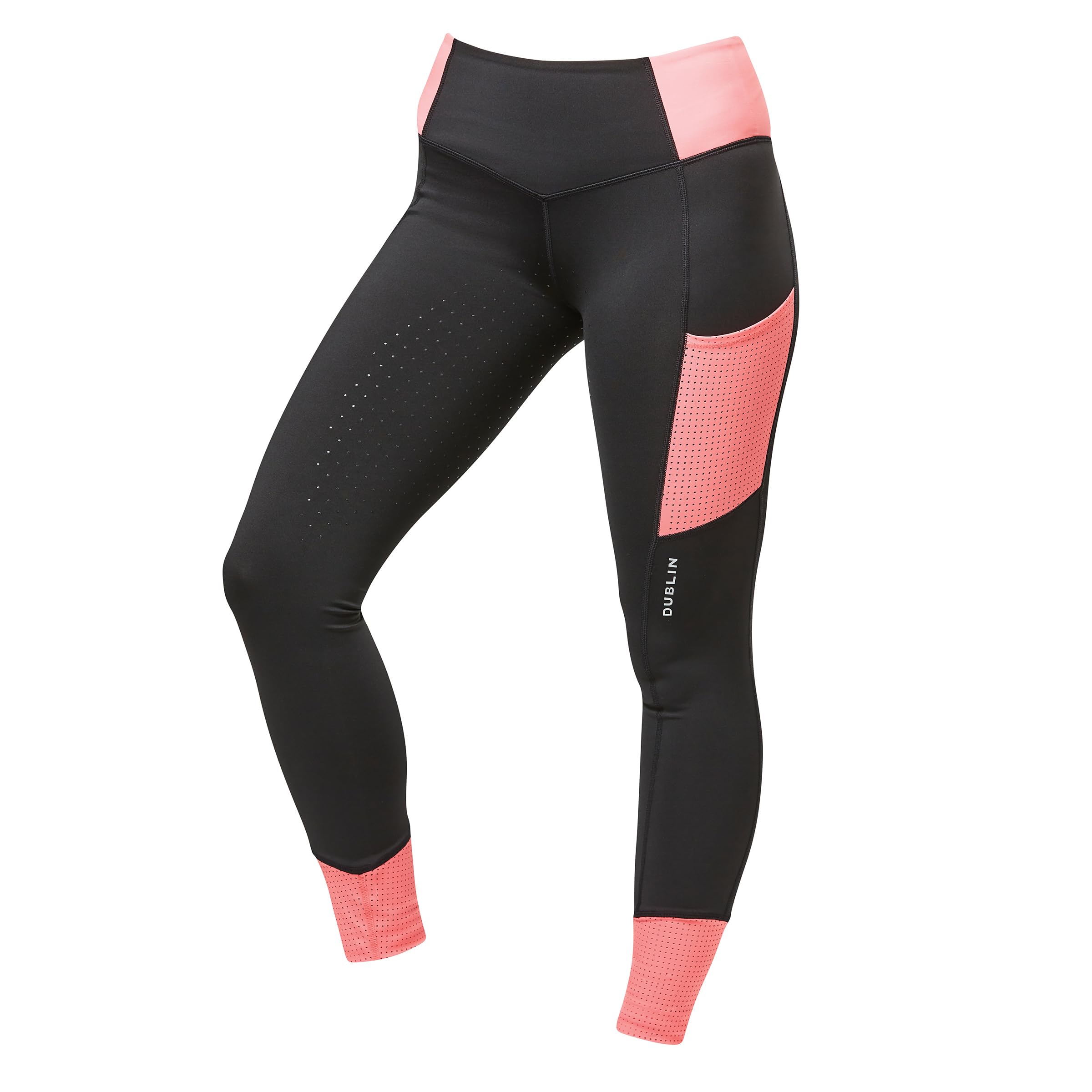 Dublin Women's Rose Mid-Rise Riding Leggings Power Performance