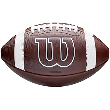 WILSON GRT Game Footballs- Brown, Multiple Sizes