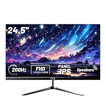 Amazon.com: LXZ Gaming Monitor 24.5 inch, 200hz Monitor FHD