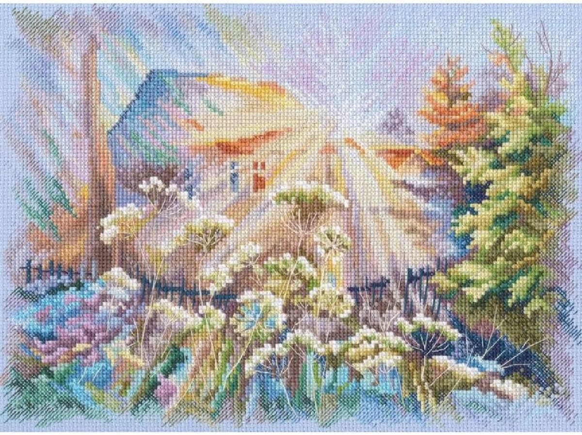 Morning Sun Cross-stitch Kit by RTO