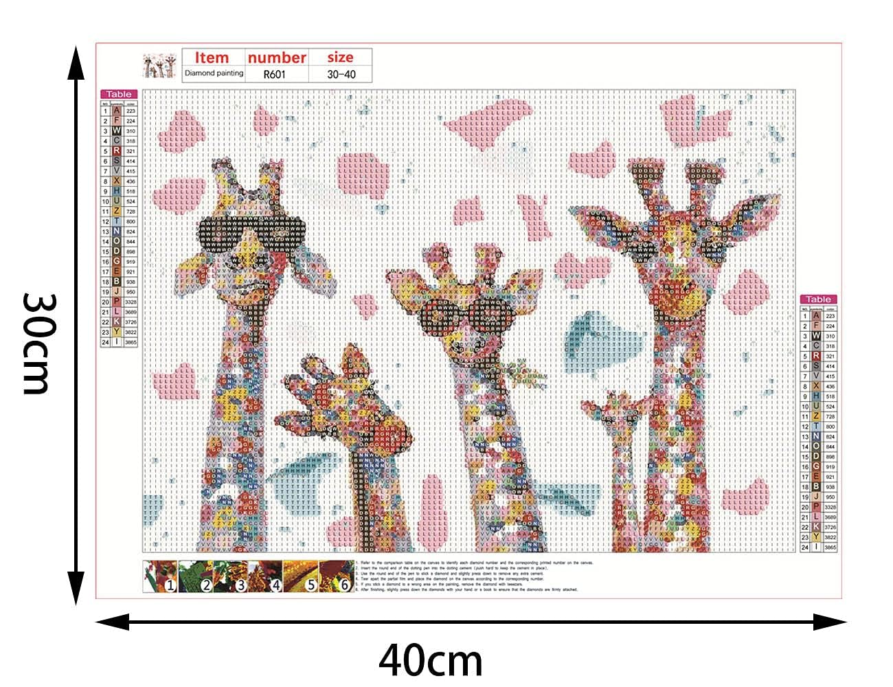Amazon | LUYLOM ダイヤモンドアート ペインティングキット 5D