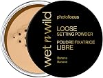 wet n wild Photo Focus Loose Baking Setting Powder, Highlighter Makeup, Suitable for All Skin Tones - Banana
