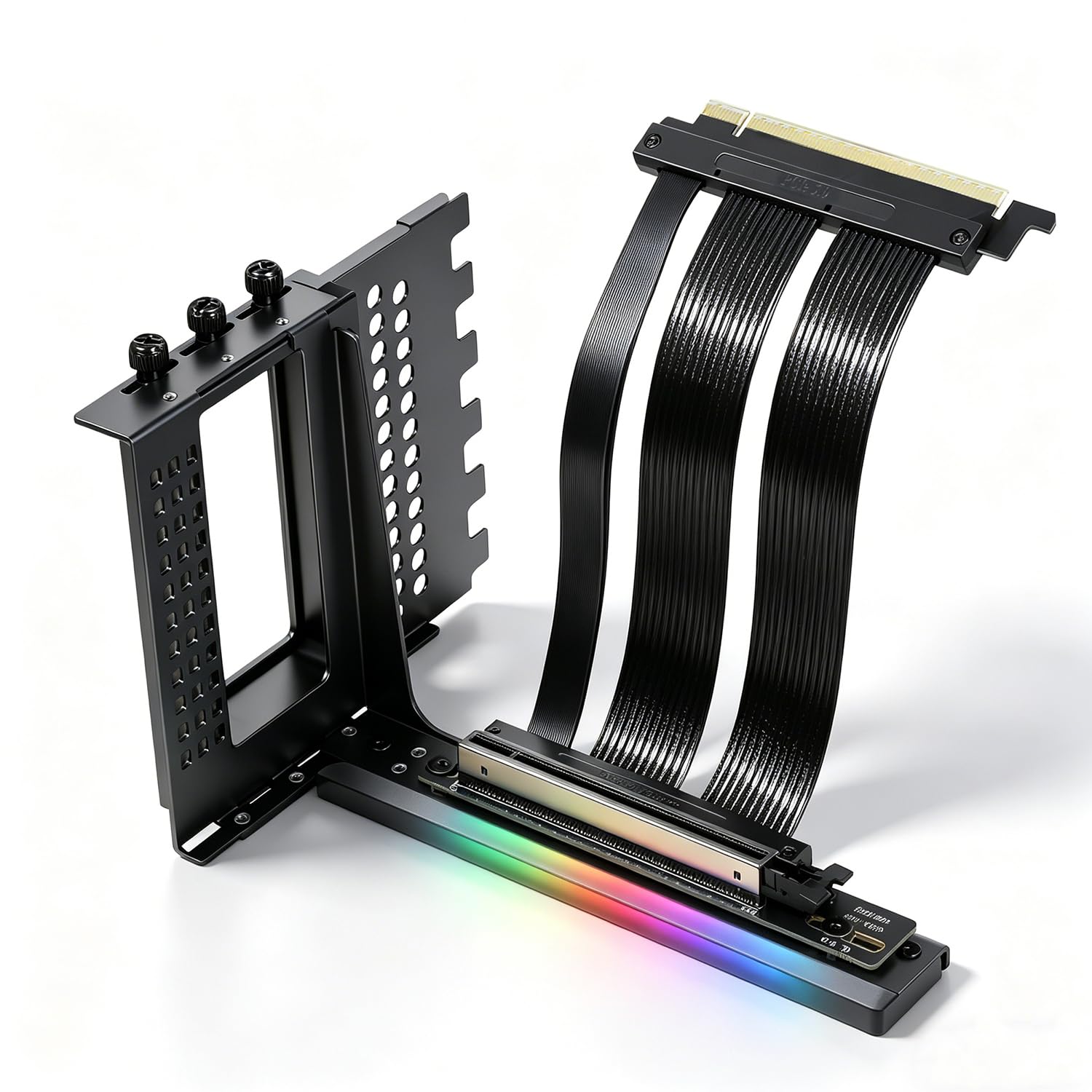 Support vertical GPU PCIe GEN5 à angle droit pour config RTX 5090D - 8