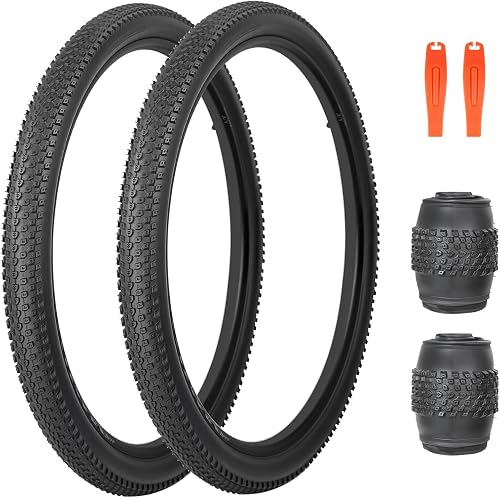 ZUKKA Bike Tire 20/24/26/27.5/29 x 2.125 Mountain Bike Tire Foldable Replacement