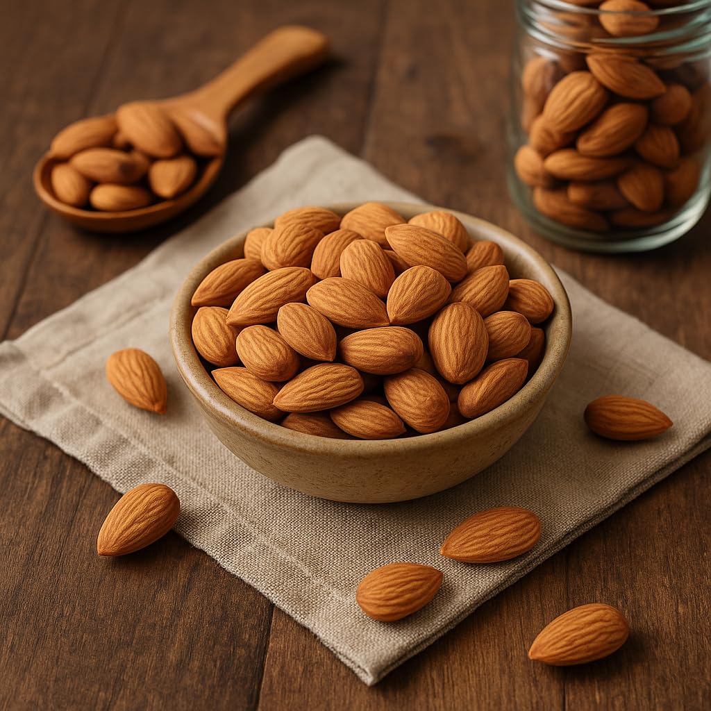 Anna and Sarah Organic BITTER Apricot Kernels 32 oz, Whole Raw Apricot Seeds, Sun Dried, Kosher, Vegan, Gluten Free, Spices and Seasonings for Cooking, Large Size Bulk in Resealable Bag, 2 Lbs - Image 4