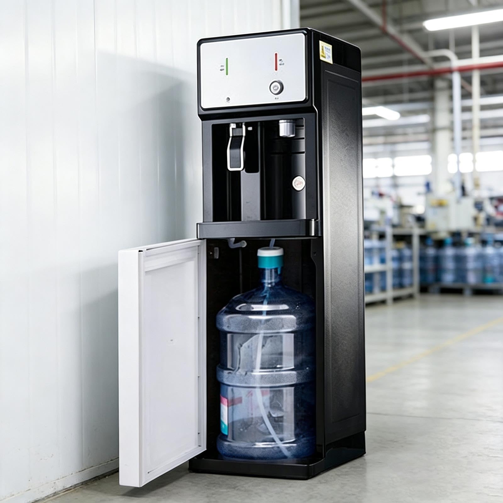 Distributeur d'eau Chaude Et Froide À Chargement par Le Bas