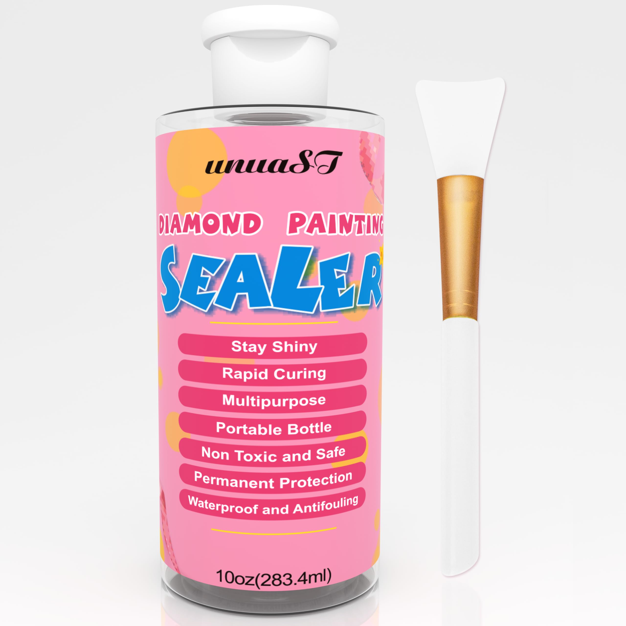 Snapklik.com : unuaST Diamond Painting Sealer Kits 280ML, Diamond ...