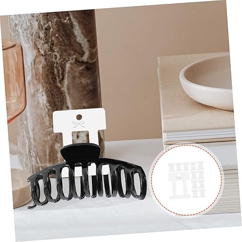 Miniatura 4 de EXCEART 500 Uds Horquilla Exhibición Jam Horquilla Titular de la joyería Soporte Ornamento Pendientes Joyas Pendientes Joyas Tarjetas de