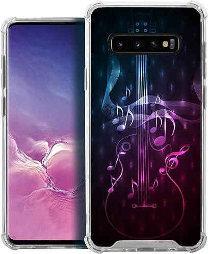 Miniatura 14 de CasesOnDeck - Funda compatible con Samsung Galaxy S10+ | S10 Plus 6.4 pulgadas] S10+ Funda delgada, transparente y flexible de TPU con protección en