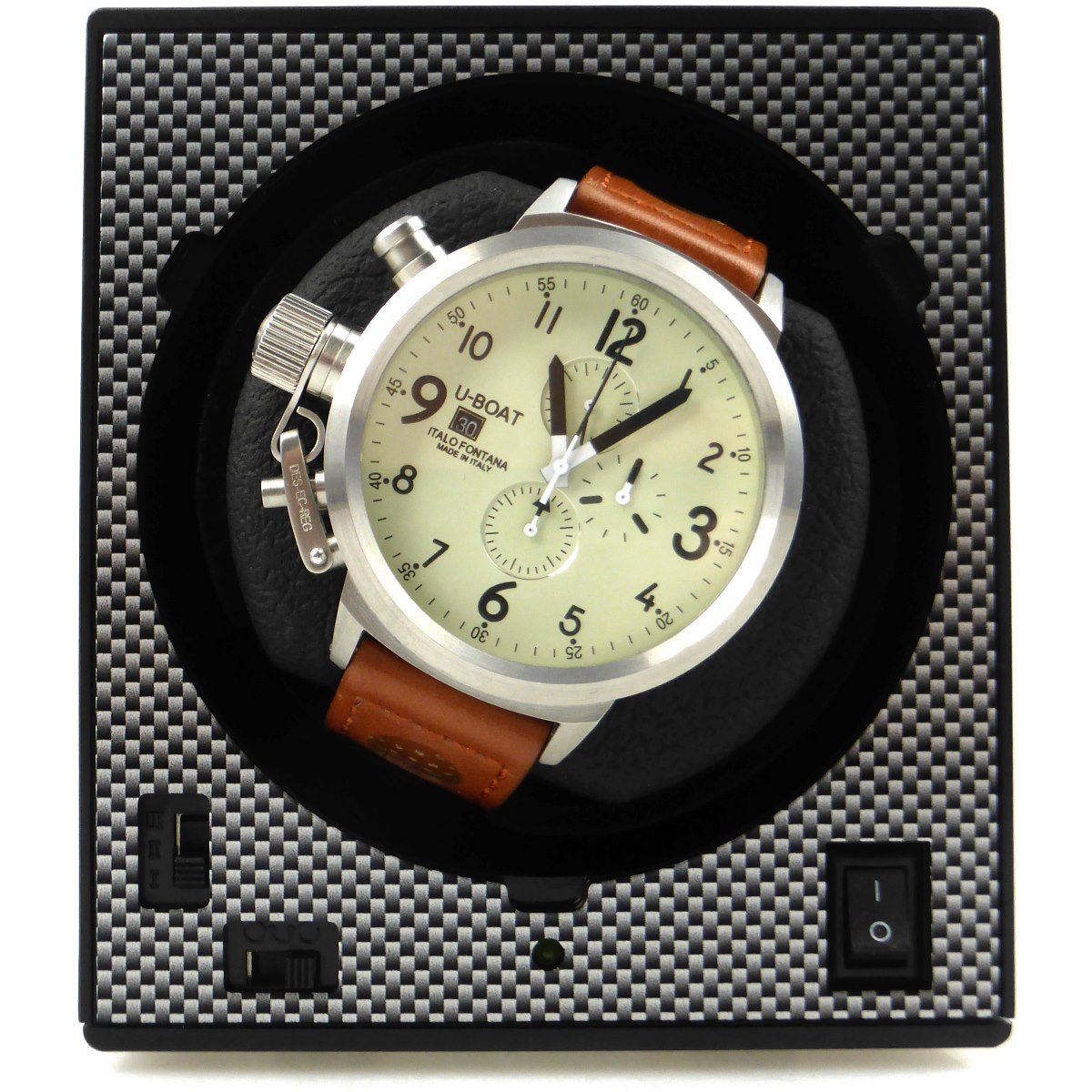 NEU: Uhrenbeweger Boxy Classic CARBON EDITION Single - Kollektion 2025