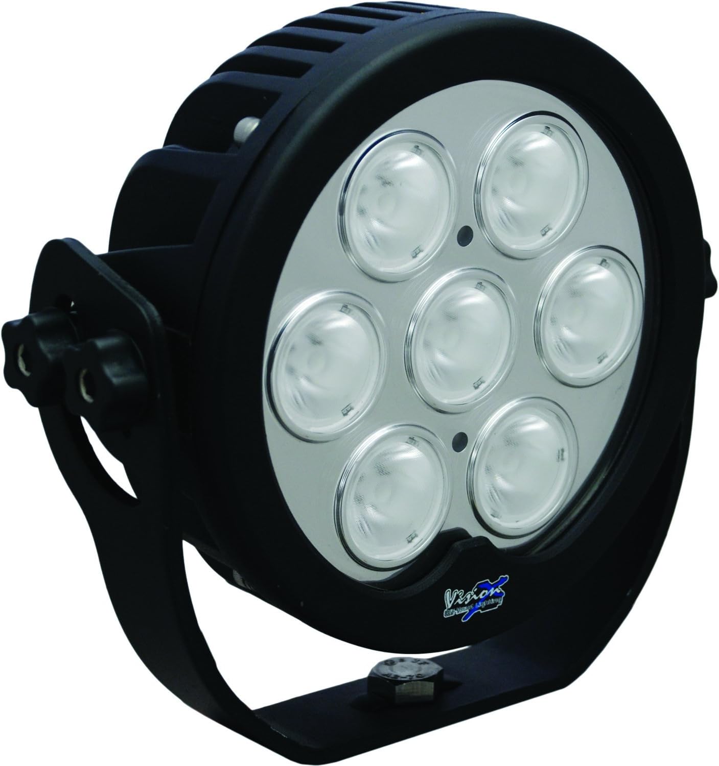 Free Shipping Offer Vision X Lighting XIL-SP720 Solstice Prime Black 6 Round 10W Six 20 Degree Narrow Beam LED