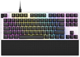 NZXT Function TKL - KB-1TKDE-WR - Aluminium Cover - RGB Lighting with Macros and Onboard Profiles - Gateron Red - White