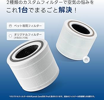 Amazon.co.jp: Levoit (レボイト) 空気清浄機 進級プラズマ付きモデル