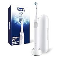 Vista 12 de Oral-B iO Simple Clean - Cepillo de dientes eléctrico recargable con 1 cabezal de cepillo de cuidado suave y 1 funda de viaje negra, sensor de Negro