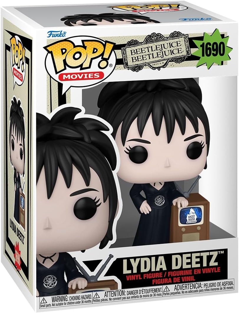 Funko Pop! Movies: Beetlejuice Beetlejuice - Lydia Deetz - Collectable Vinyl Figure - Gift Idea - Official Merchandise - Toys for Kids & Adults - Movies Fans - Model Figure for Collectors and Display