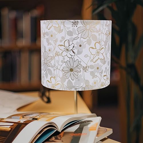 Miniatura 7 de BESPORTBLE Pantalla de tela Pantalla exterior Pantalla de lámpara colgante Pantalla desmontable Accesorios de lino desmontable