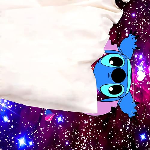 Miniatura 5 de LUSTROVA Juego de ropa de cama de 3 piezas con 1 funda de edredón y 2 fundas de almohada impresas en 3D, juego de ropa de cama ligero, regalos para