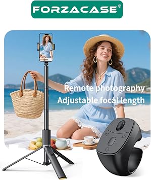 Mouse Tasarım Bluetooth Uzaktan Yüzük Kumanda Sayfa Çevirici Video Selfie Kumandası FC1160 (Siyah)