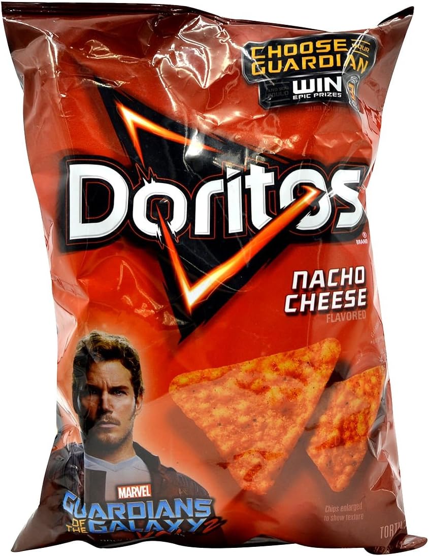 Nacho Cheese Flavored Tortilla Chips, 9.75 Ounce