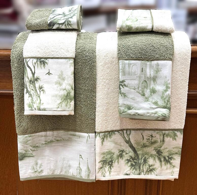 Toallas Lavabo Algodón 50X100 Marca LAGARTERANA