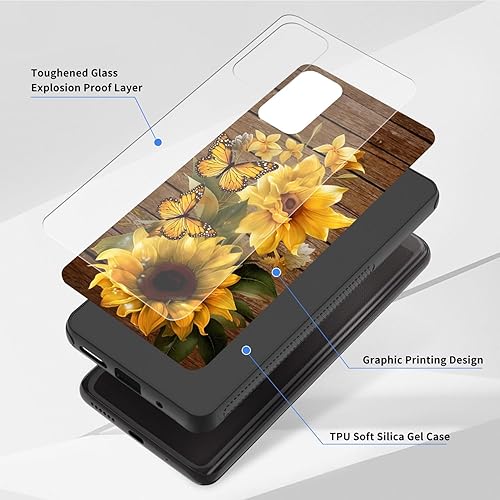 Miniatura 282 de Funda para Samsung Galaxy A13 5G, cuerpo completo resistente de vidrio templado alto+TPU suave parachoques funda protectora para Galaxy A13 5G