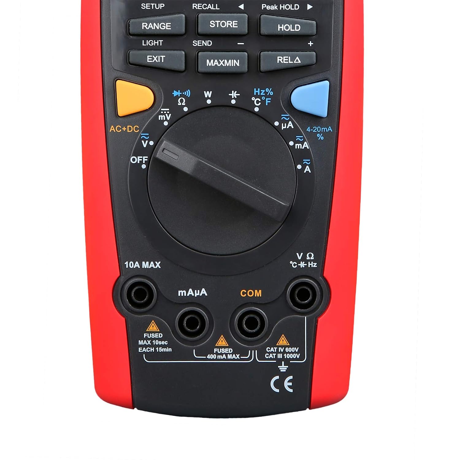 UNI-T UT71E True-RMS Electronics Logging Multimeter, Auto Manual Ranging, 1000V AC DC 10A, 40000 Counts, Ohmmeter/Voltmeter/Amp Tester/Capacitance Meter/Frequency Counter Temperature image 3