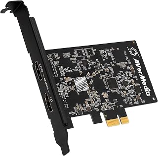 AVerMedia LIVE STREAMER ULTRA HD GC571 PCIe x1 内蔵型キャプチャーボード DV0921 | PCIe 3.0 x1接続、ロープロファイル対応、4K30録画、4K60 HDR/VRRパススルー、1080p240入力、専用ドライバ不要