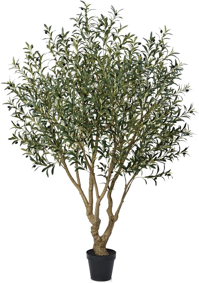 Amazon.com: Verinatural Olive Tree Artificial Indoor 7ft - UV Resistant ...