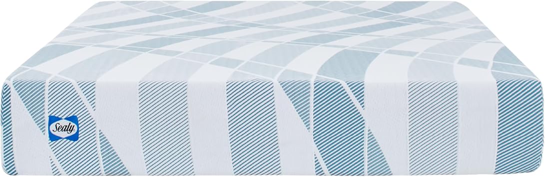 Sealy Dreamlife 10 Foam Mattress-in-a-Box, Queen, SealyComfort Gel Memory Foam, Surface-Guard Technology, Made in the USA