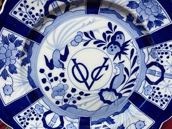 Amazon.co.jp: 深川製磁 染付芙蓉手 VOC 27cm大皿 : ホーム