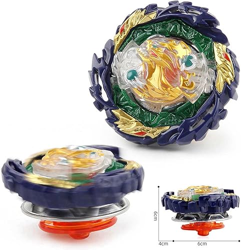 Vista 117 de Juego de juguetes de hoja, juguetes de batalla, lanzador chispeante, agarre Bey Battling Top DB B-199 Booster Gatling Dragon. Kr.Cm'-10 lanzador