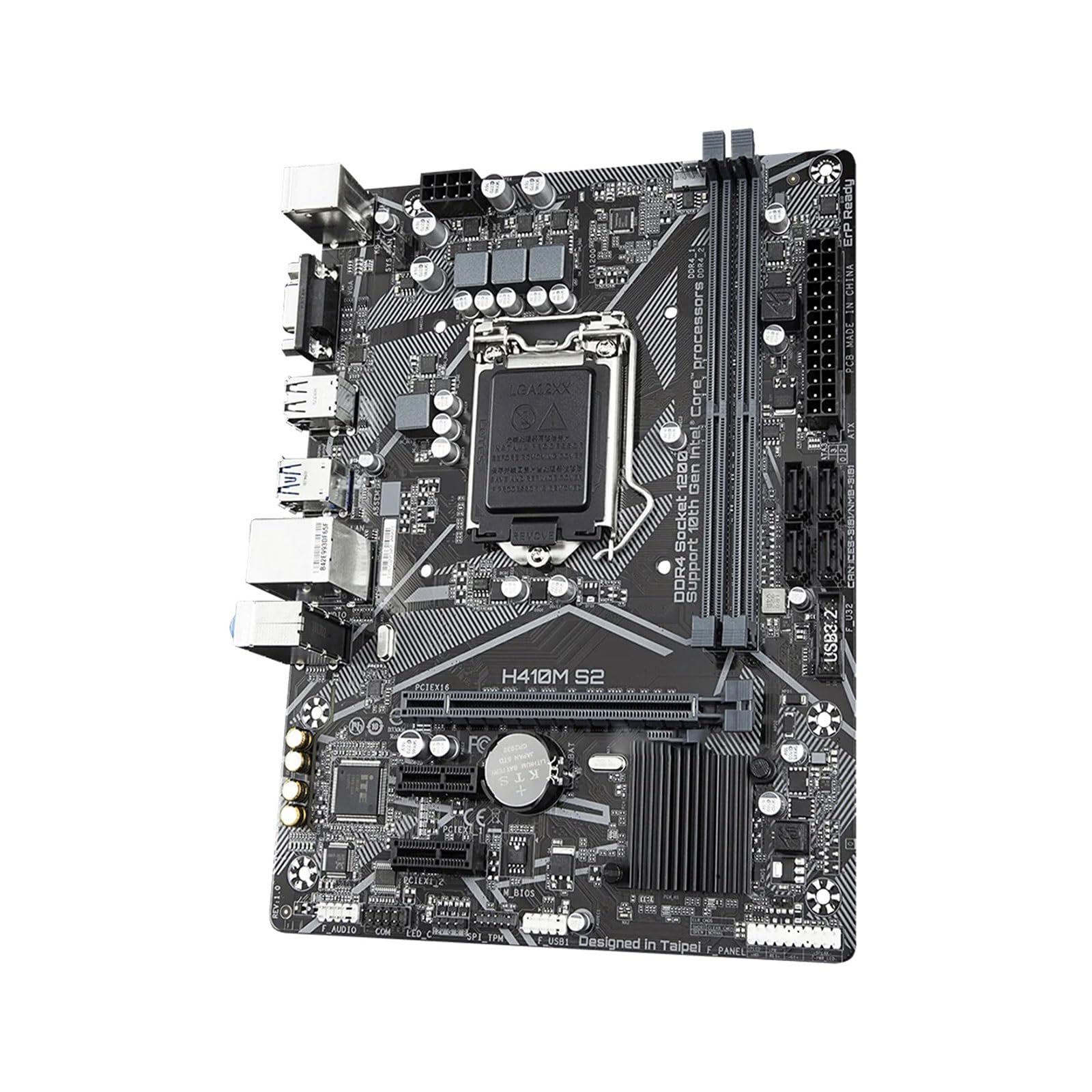 Placa Bases Placa Base Fit For GIGABYTE H410M S2, H410 Socket 1200 DDR4 mATX VGA Core USB 3.2