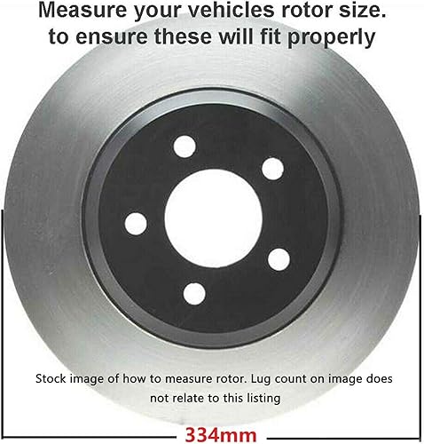 Miniatura 3 de Detroit Axle - Kit de freno delantero para Lexus Ls460, rotores de freno de disco pastillas de freno de cerámica 2007 2008 2009 2010 2011 2012 2013