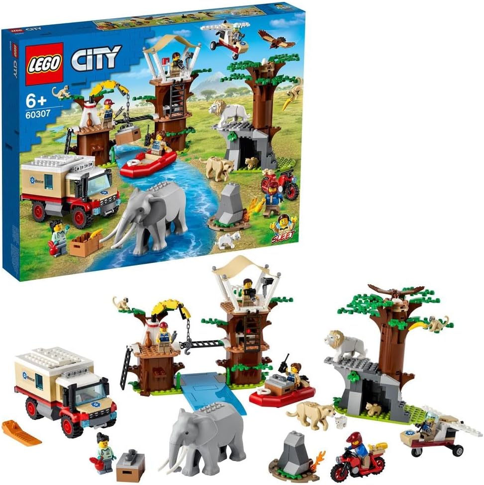City Wildlife Rescue Camp 60307 Building Kit (503 Pieces)